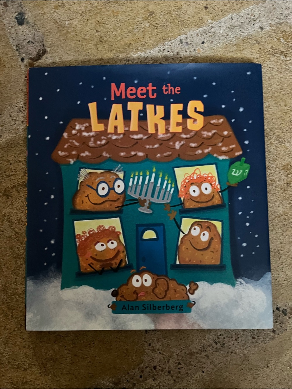 Meet the Latkes - Blue Hardcover Children's Book